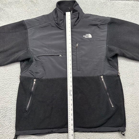 The North Face A193 F07 Mens Large Black Denali Polartec Full Zip Fleece Jacket - Picture 14 of 16